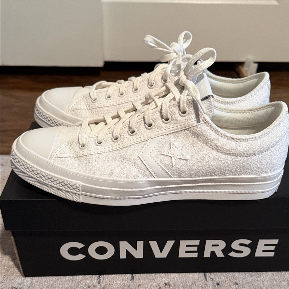 Converse Classic White Canvas Sneakers